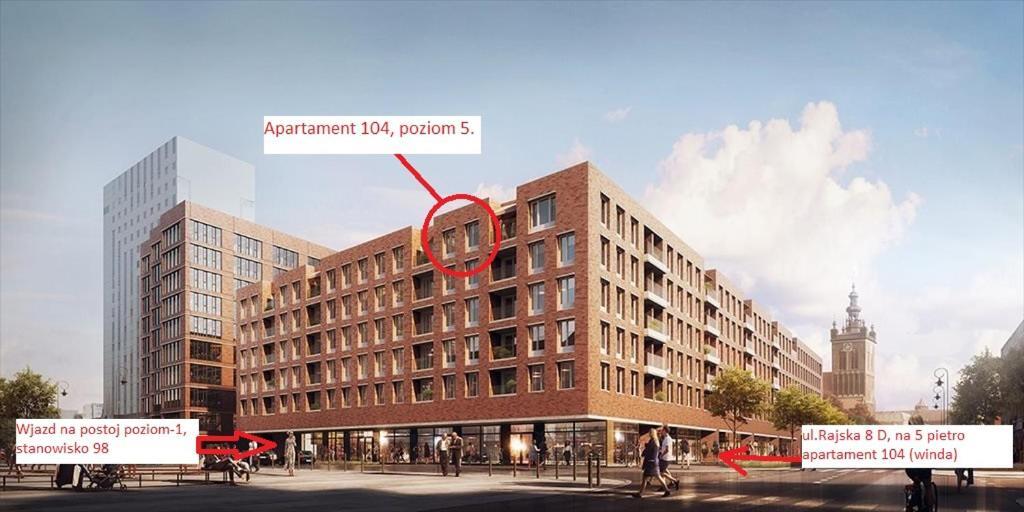 Apartament Champagne גדנסק מראה חיצוני תמונה